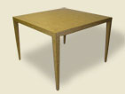 #100 Parsons Table w/Tapered Legs