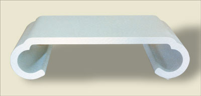 Catalog Item #1650 - Curved Cocktail Table