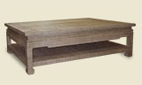 #2400 Oriental Table w/Optional Shelf