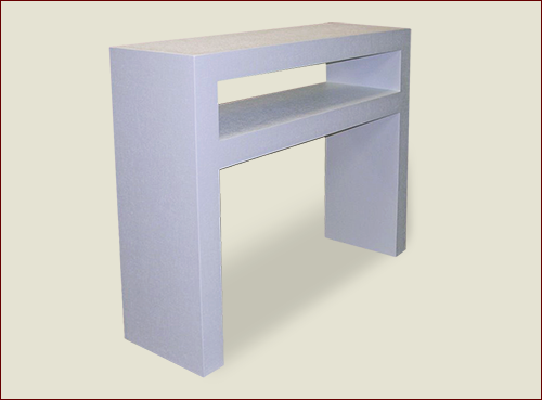 #100 Parsons Table with Shelf - Product ID 100-16