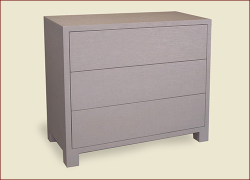 Catalog Item #105-17 - #1000 Three-Drawer Dresser with Custom Feet